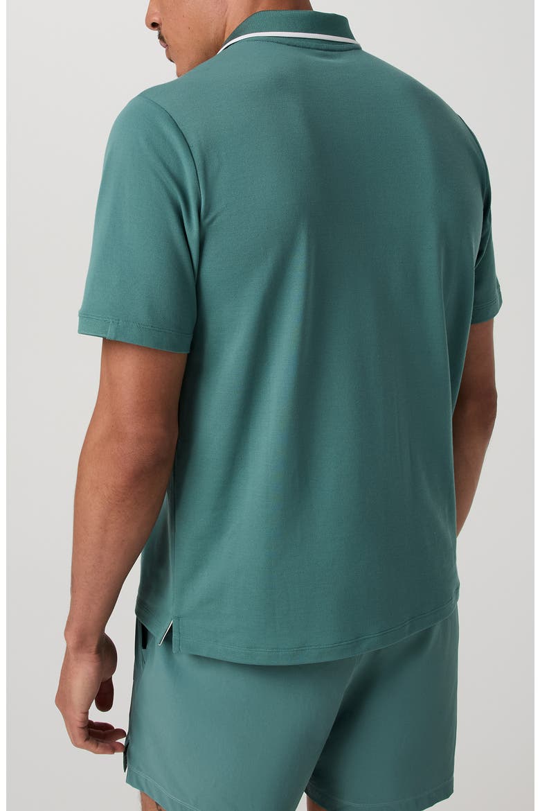 Gamepoint 2.0 Polo, Alternate, color, DARK CYAN