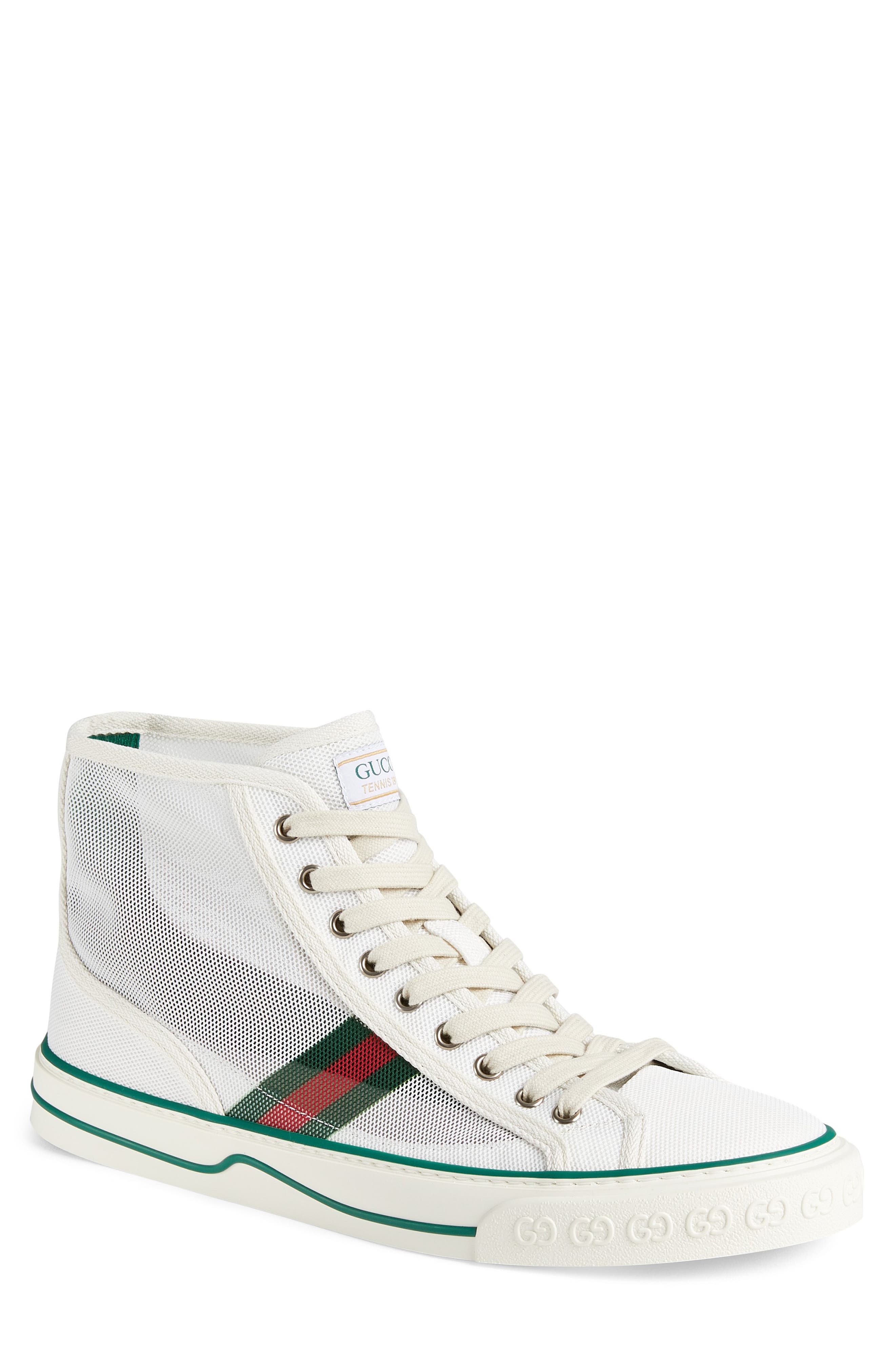 Gucci Tennis 1977 V High Top Sneaker, Main, color, 