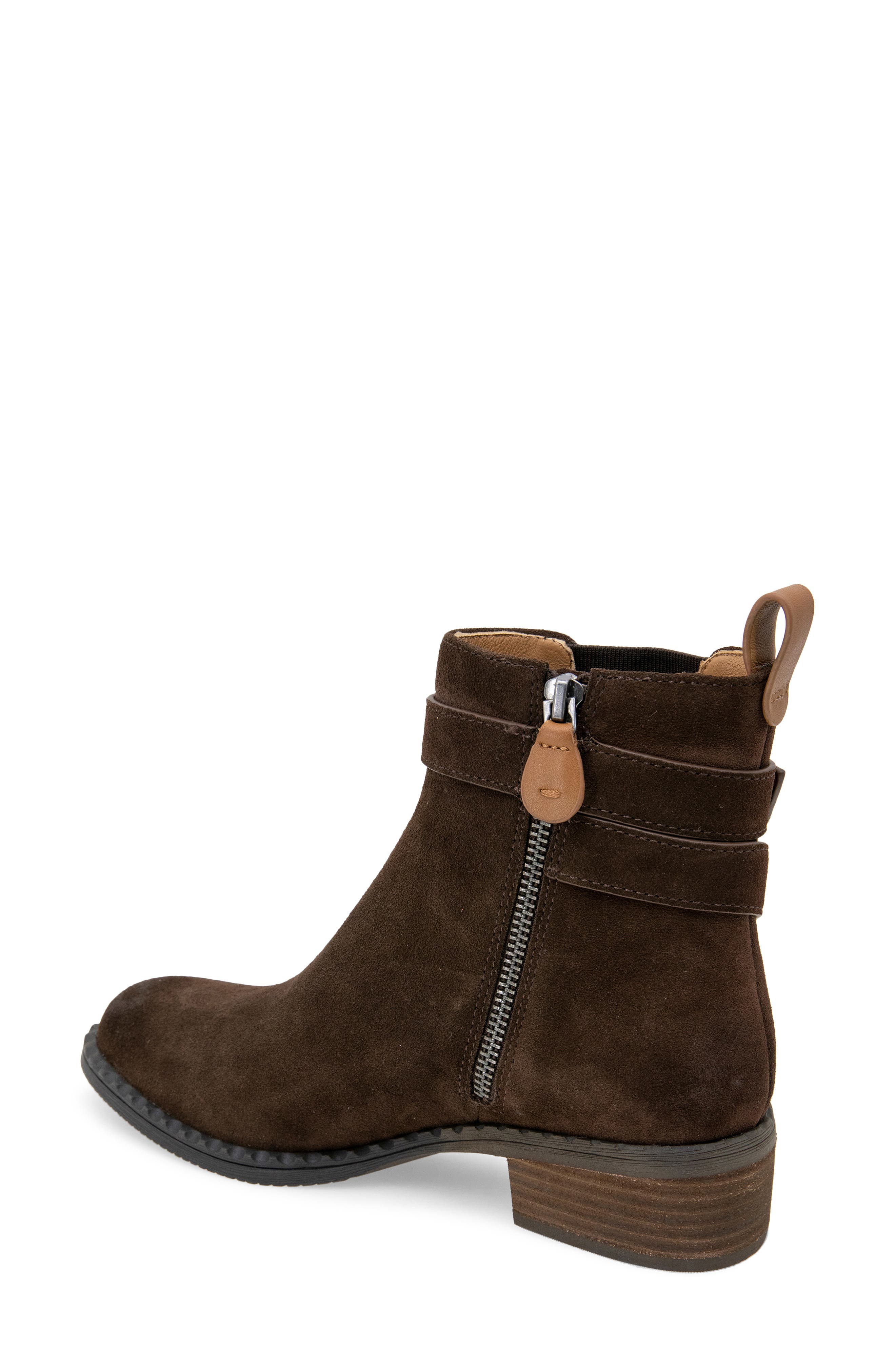 Gentle Souls Bolton Bootie, Alternate, color, Chocolate Suede