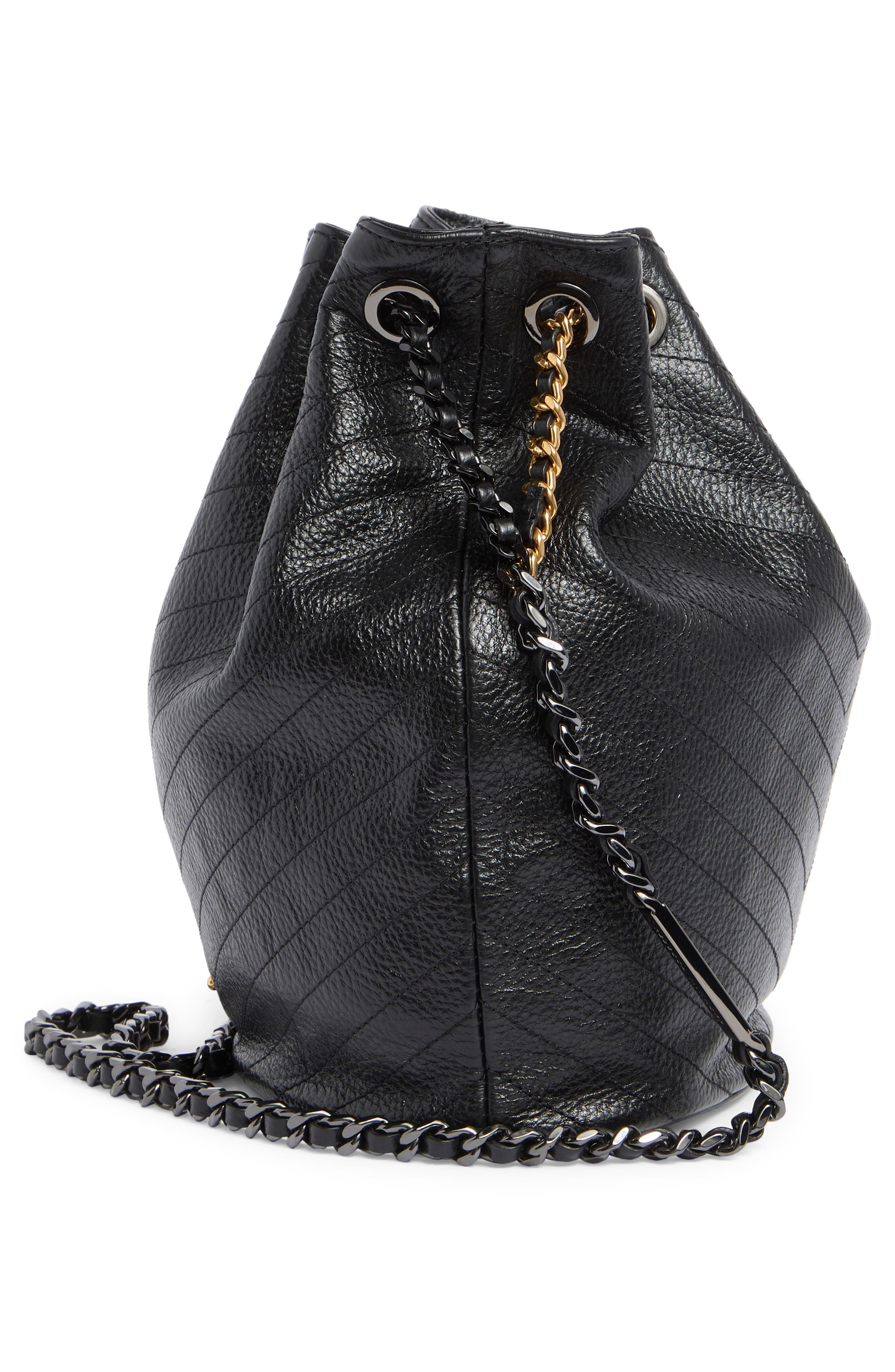 Rebecca Minkoff Soft Textured Leather Bucket Bag, Alternate, color, 