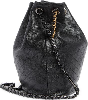 Rebecca Minkoff Pebbled Leather Bucket H hot