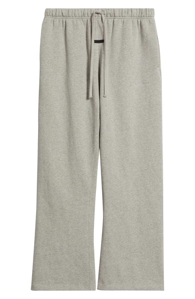Fear of God Essentials Signature Flare Sweatpants, Alternate, color, Concrete/Dark Concrete Heather