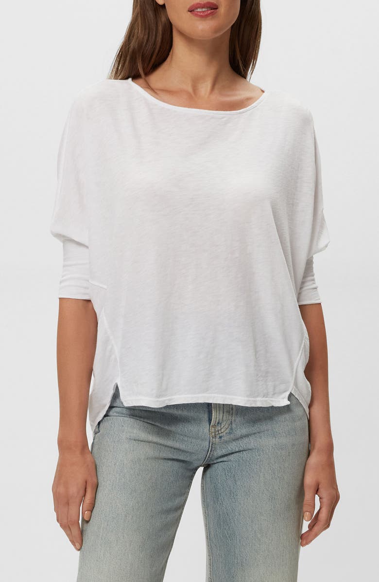 Michael Stars Selma Dolman Sleeve T-Shirt, Main, color, White