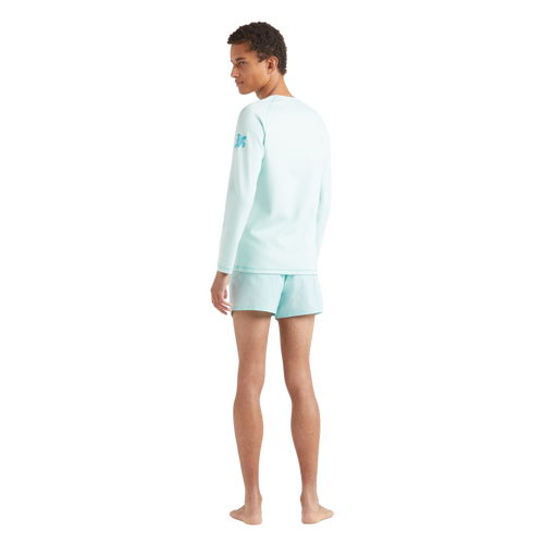 Vilebrequin Solid Long Sleeve Rashguard In Celadon