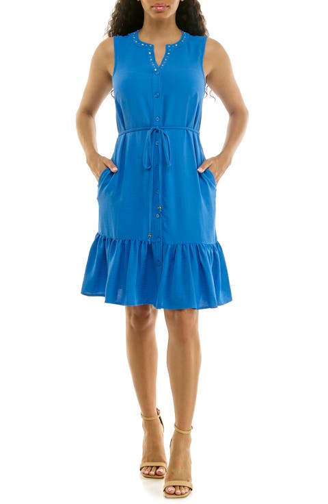 Embellished Tiered Dress