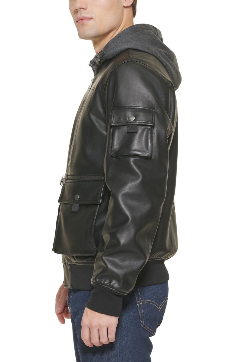 Levi's<sup>®</sup> Hooded Bomber Jacket, Alternate, color, 