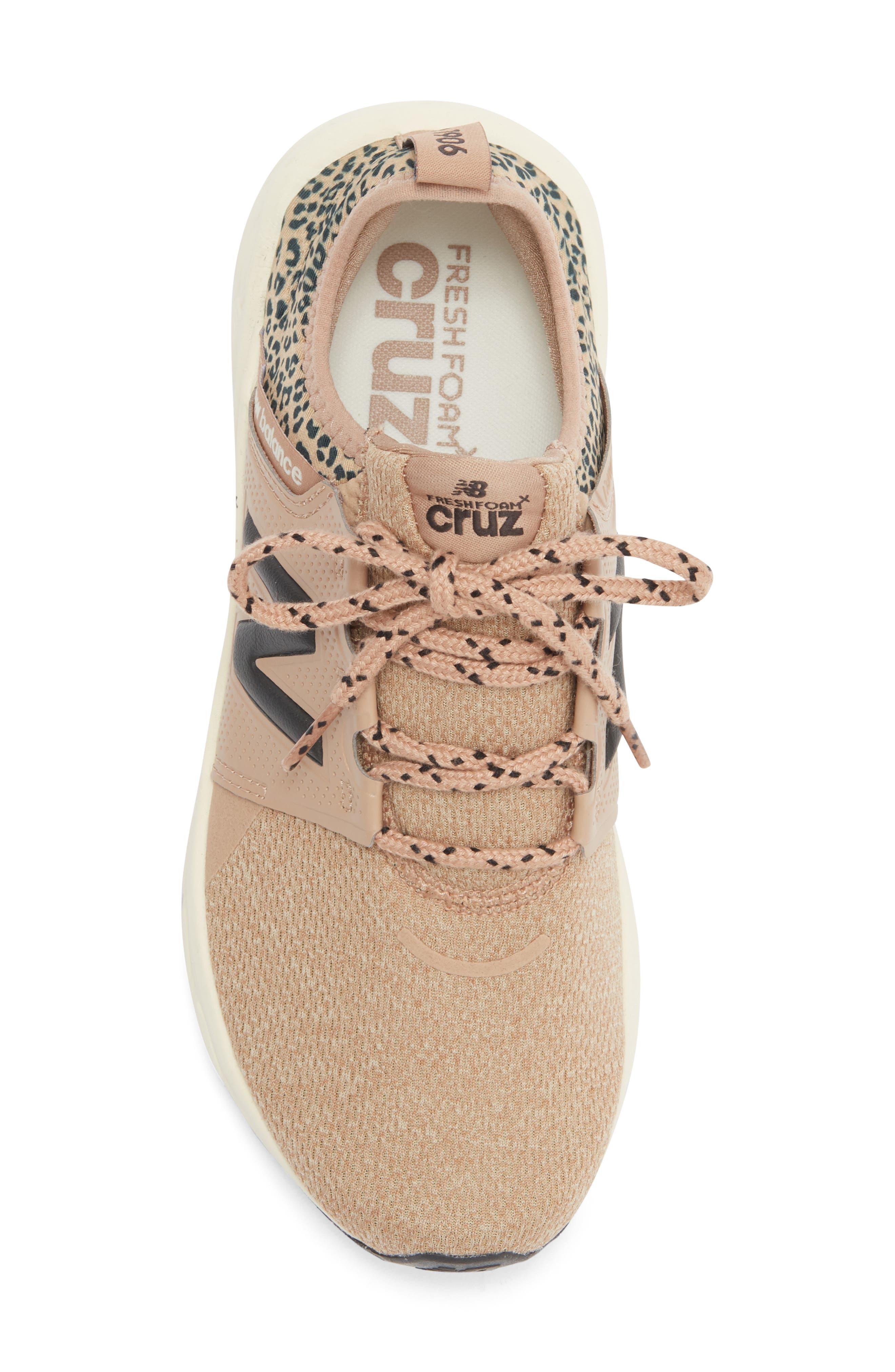 New Balance Cruz Sneaker, Alternate, color, Flat Taupe/ Black Cement