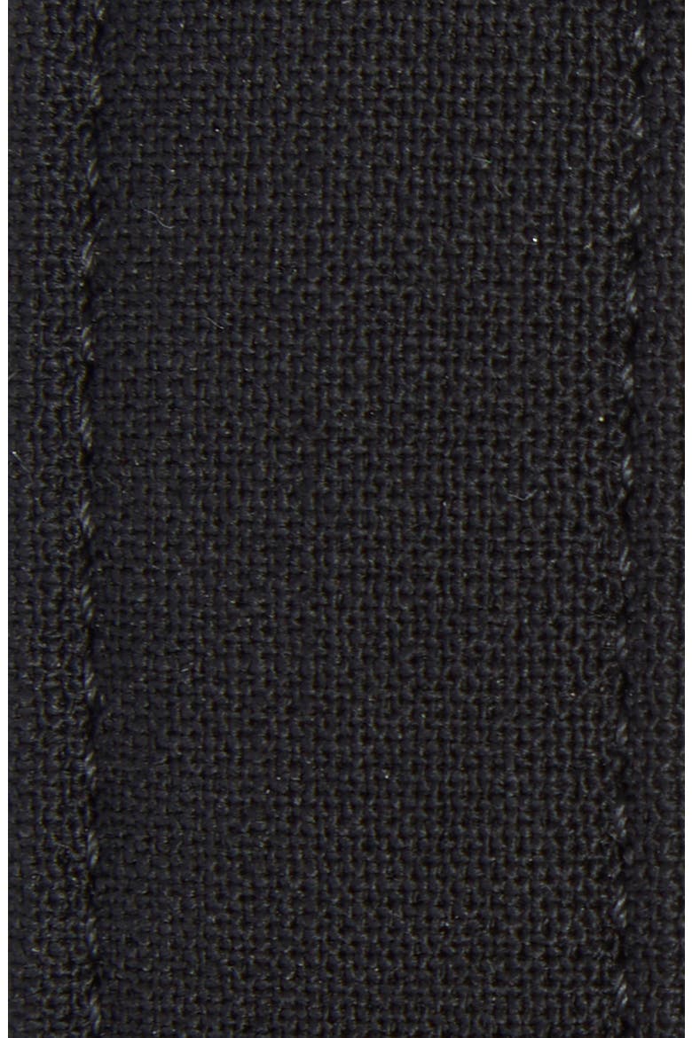 Bow Wool Blend Belt, Alternate, color, BLACK