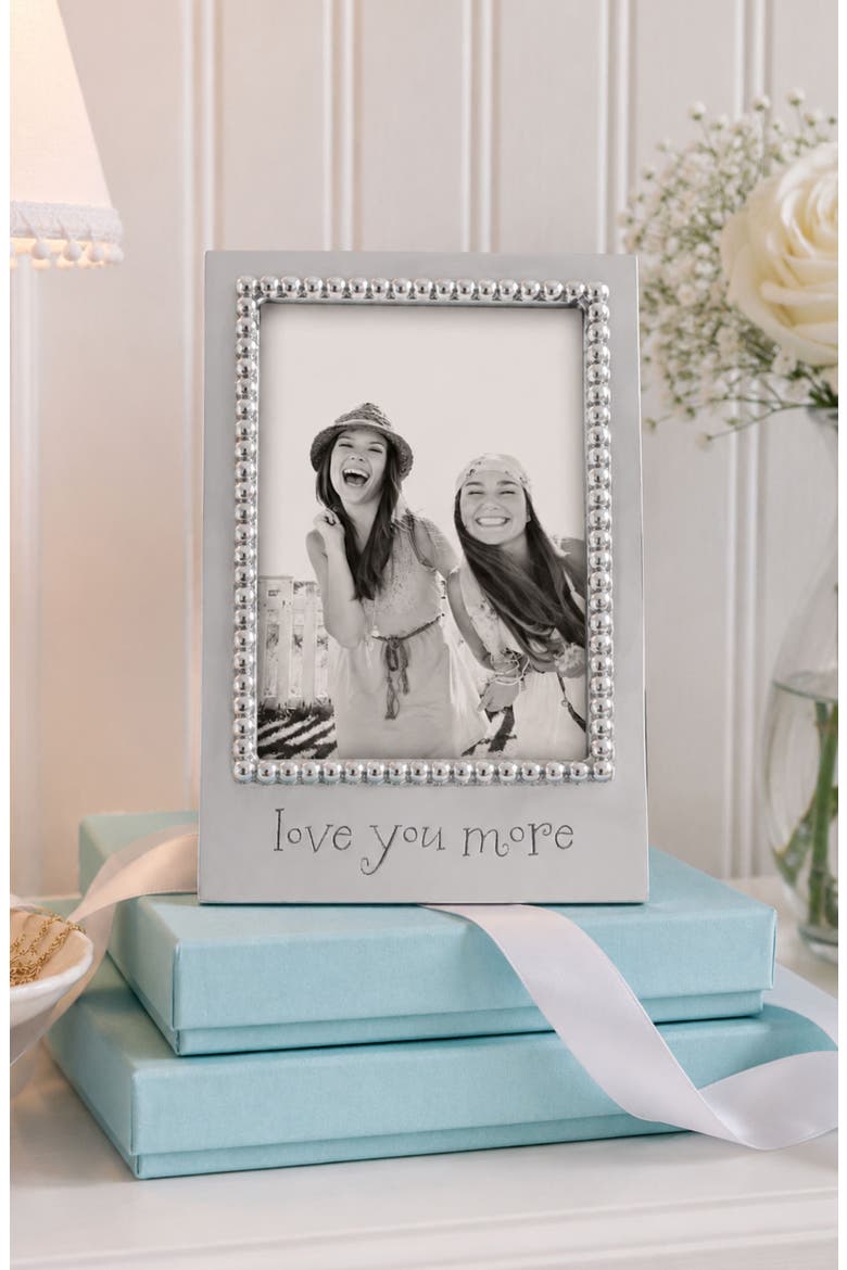 Love You More 4 x 6-Inch Picture Frame, Alternate, color, NO COLOR