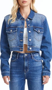 Bayeas Crop Denim Jacket