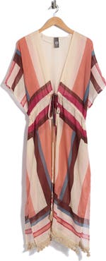 Vince Camuto Mixed Bold Duster