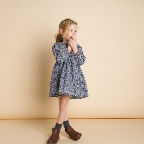 Beet World Phoebe Dress In Blue