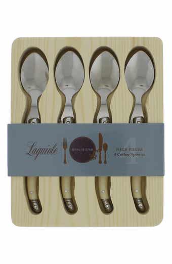 FRENCH HOME Laguiole Coffee Spoons - Set of 4