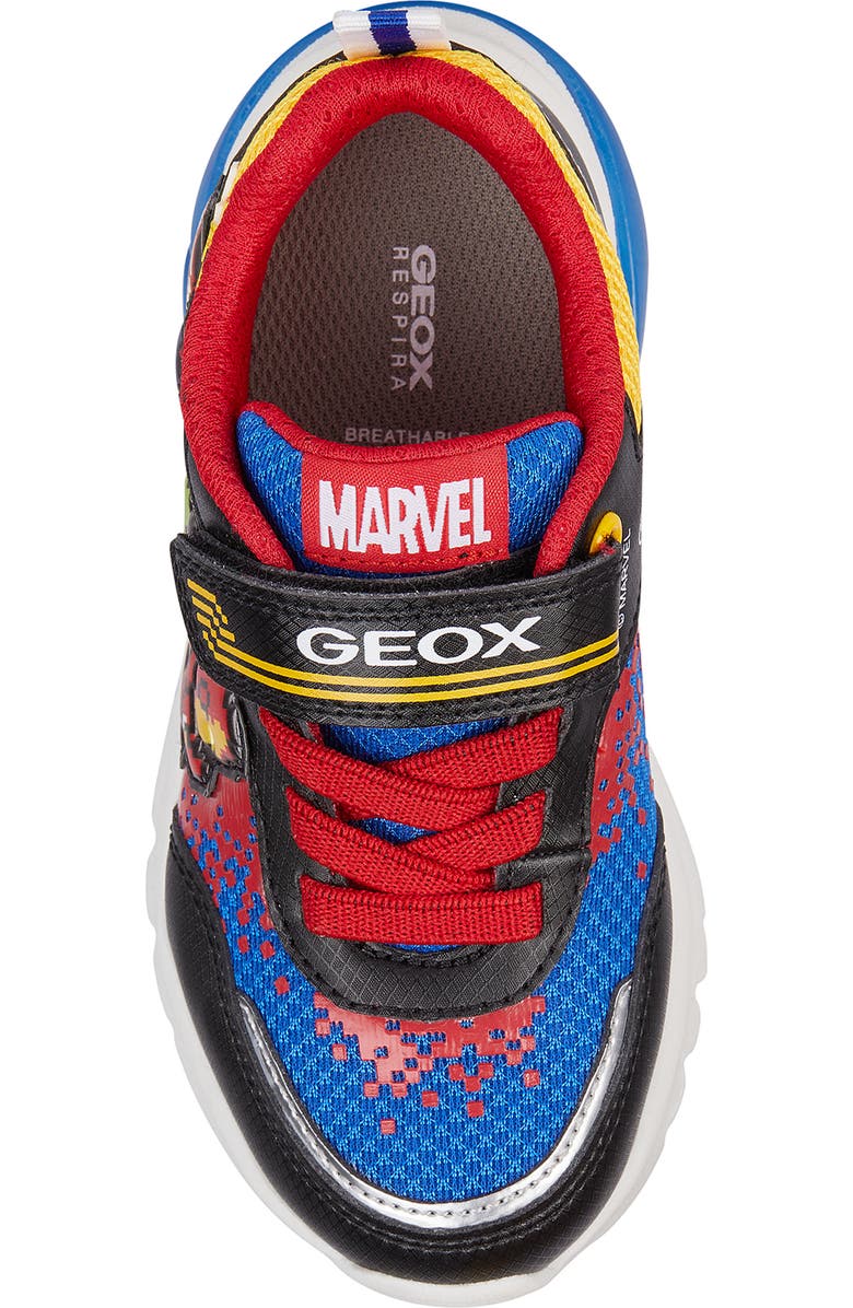 Geox x Marvel Kids' Ciberdron Sneaker, Alternate, color,