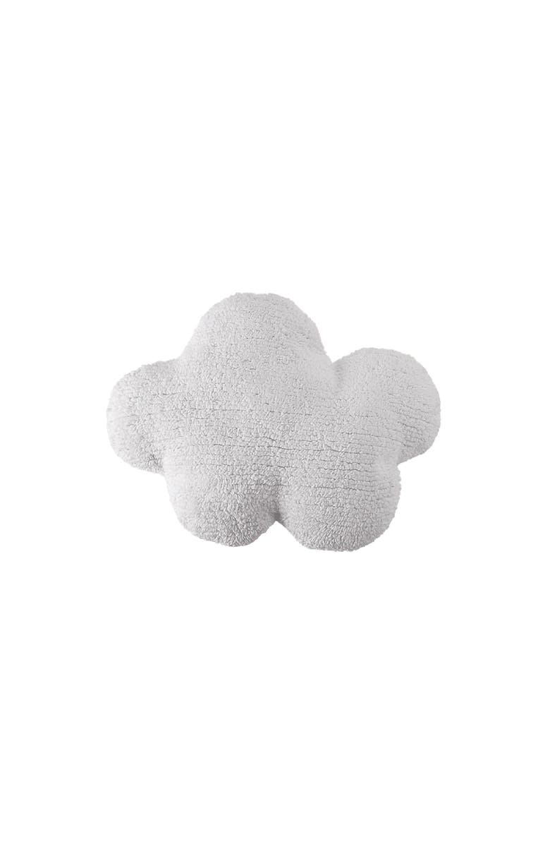 Lorena Canals Floor Cushion Clouds, Main, color, White