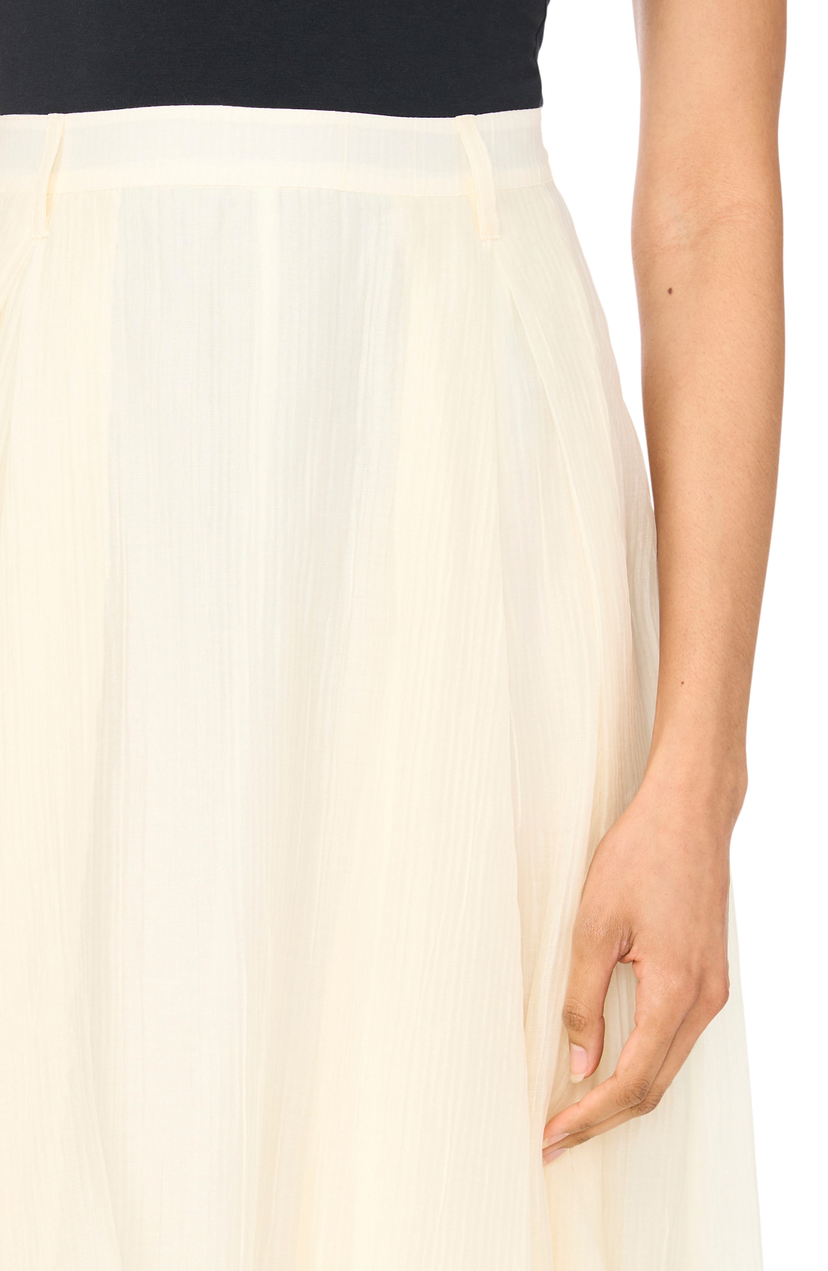 Vince Camuto Godet Midi Skirt — фото 3