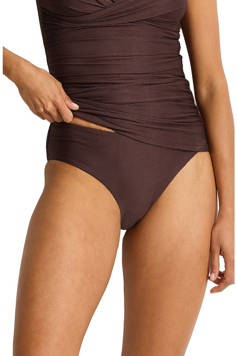 Zen Mid Bikini Bottoms, Main, color, COCOA