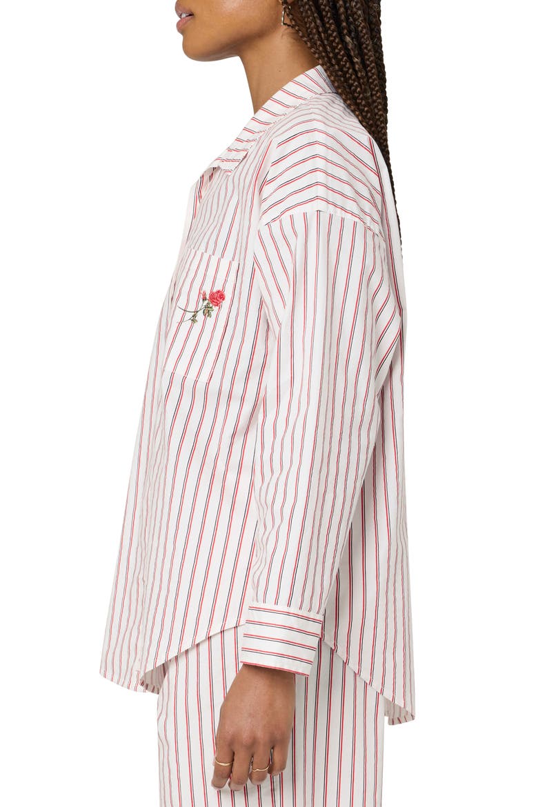 Couch Date Sleep Shirt, Alternate, color, ROSE ST JET STM