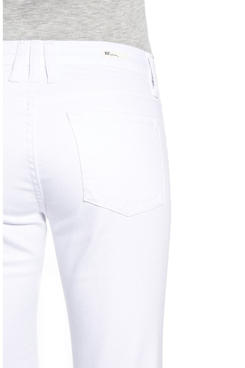 'Diana' Skinny Jeans, Alternate, color, WHITE