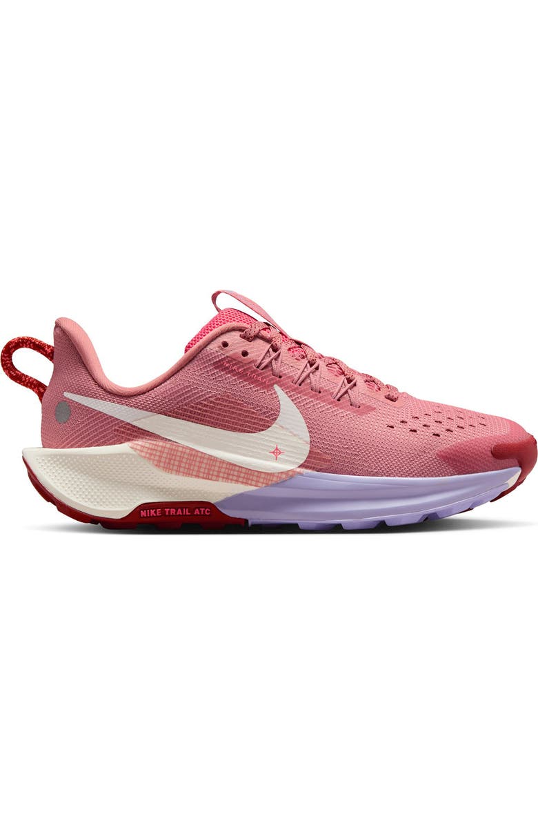 Nike Kids' Pegasus Trail 5 Trail Running Shoe, Alternate, color, Red Stardust/ Mars Stone/ Sail