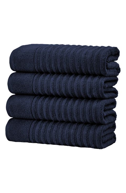 Combed Cotton 4-Pack Bath Towels