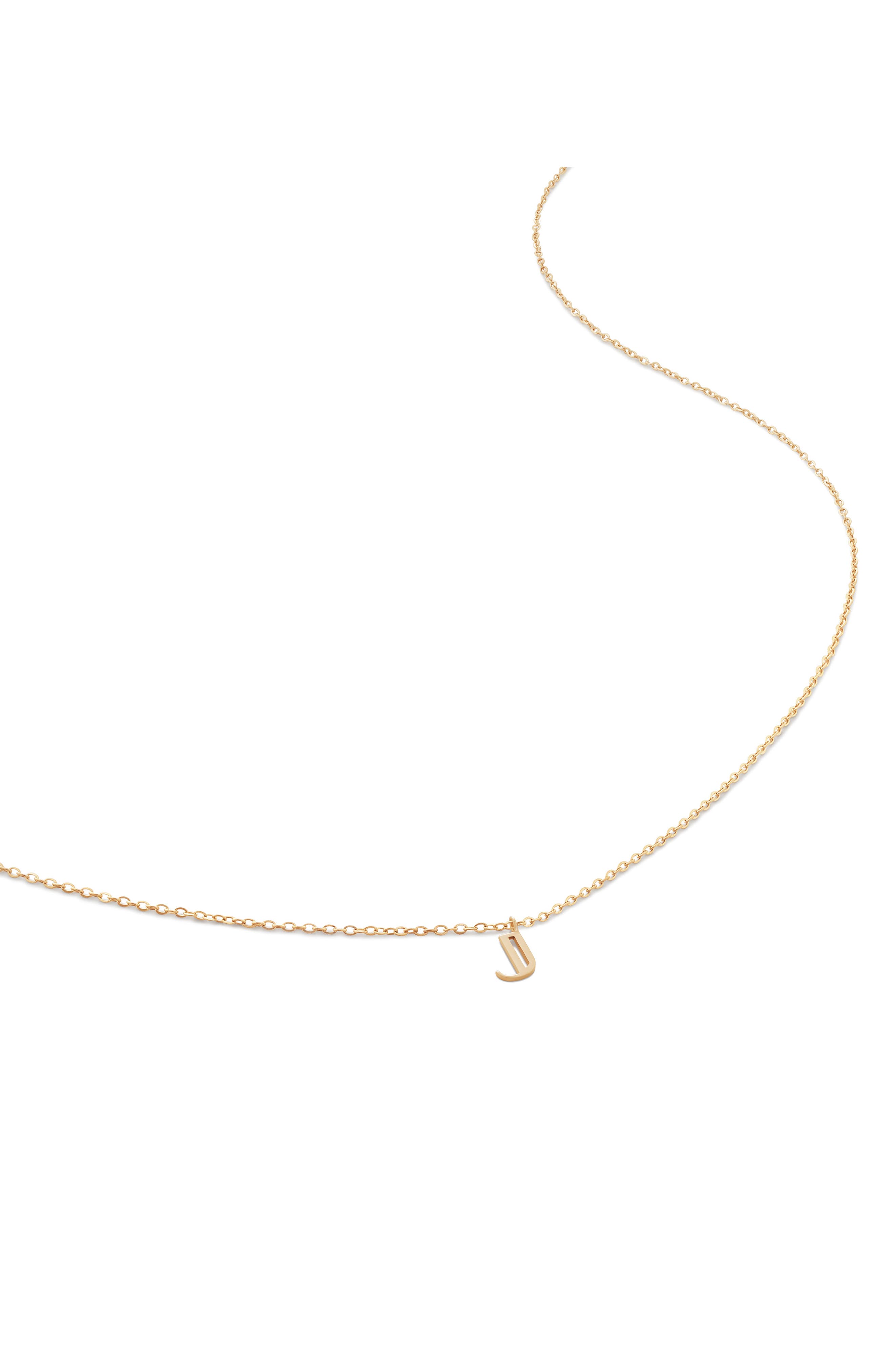 14KT SOLID GOLD - J