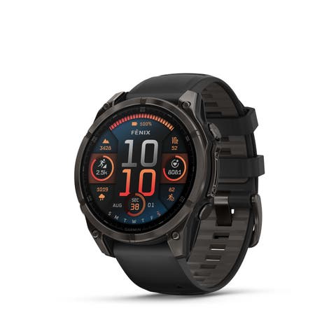 fenix 8 47mm, AMOLED, Outdoor and Fitness GPS Smartwatch, Saphire