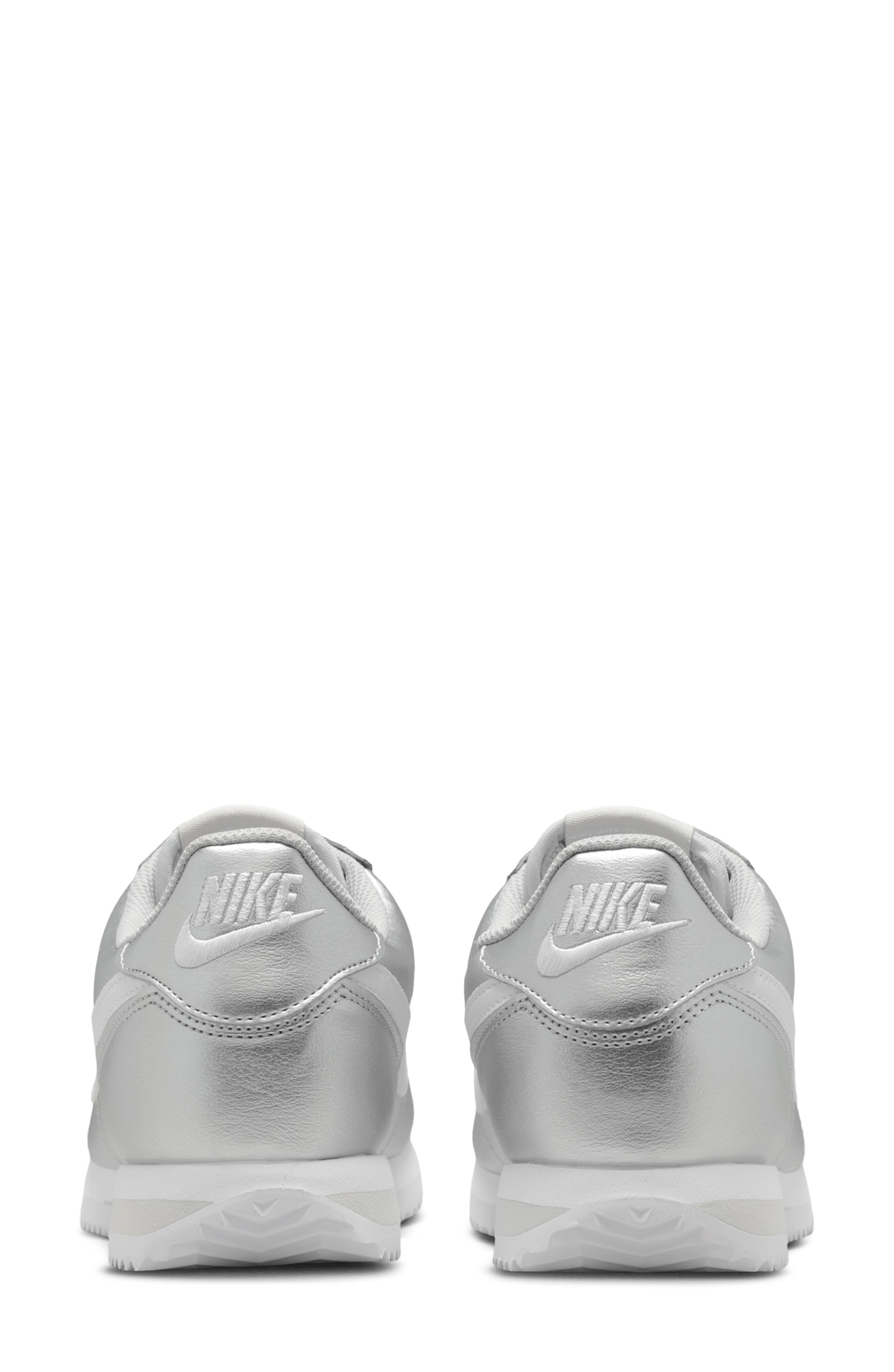 Nike Cortez Sneaker, Alternate, color, Metallic Silver/ Grey/ White