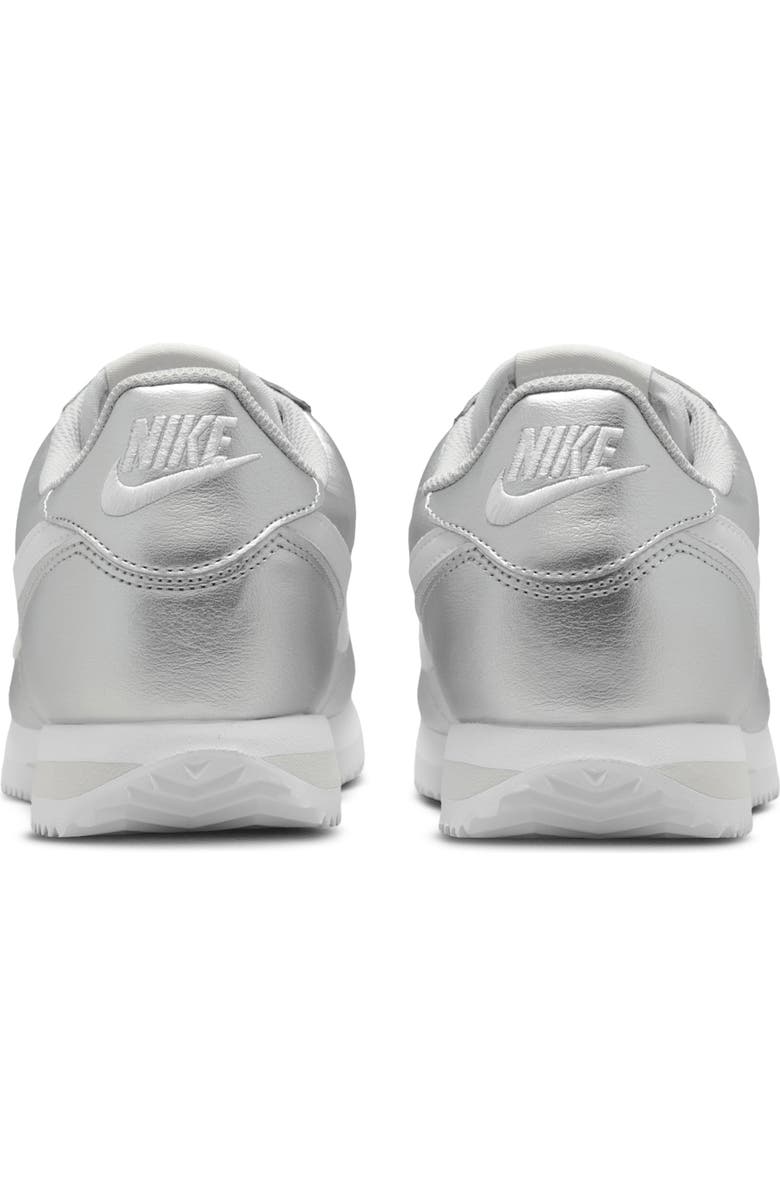 Nike Cortez Sneaker, Alternate, color, Metallic Silver/ Grey/ White