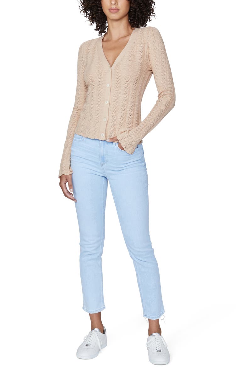 PAIGE Hoxton High Waist Ankle Slim Fit Jeans, Alternate, color,