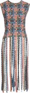 Ulla Johnson Victoria Macramé Knit Cotton Fringe Tank