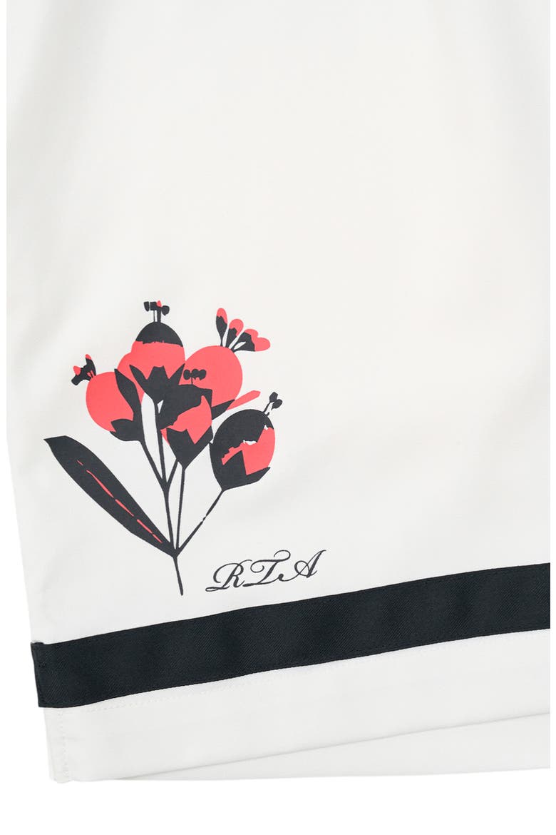 Clyde Pull-On Shorts, Alternate, color, WHITE POPPY