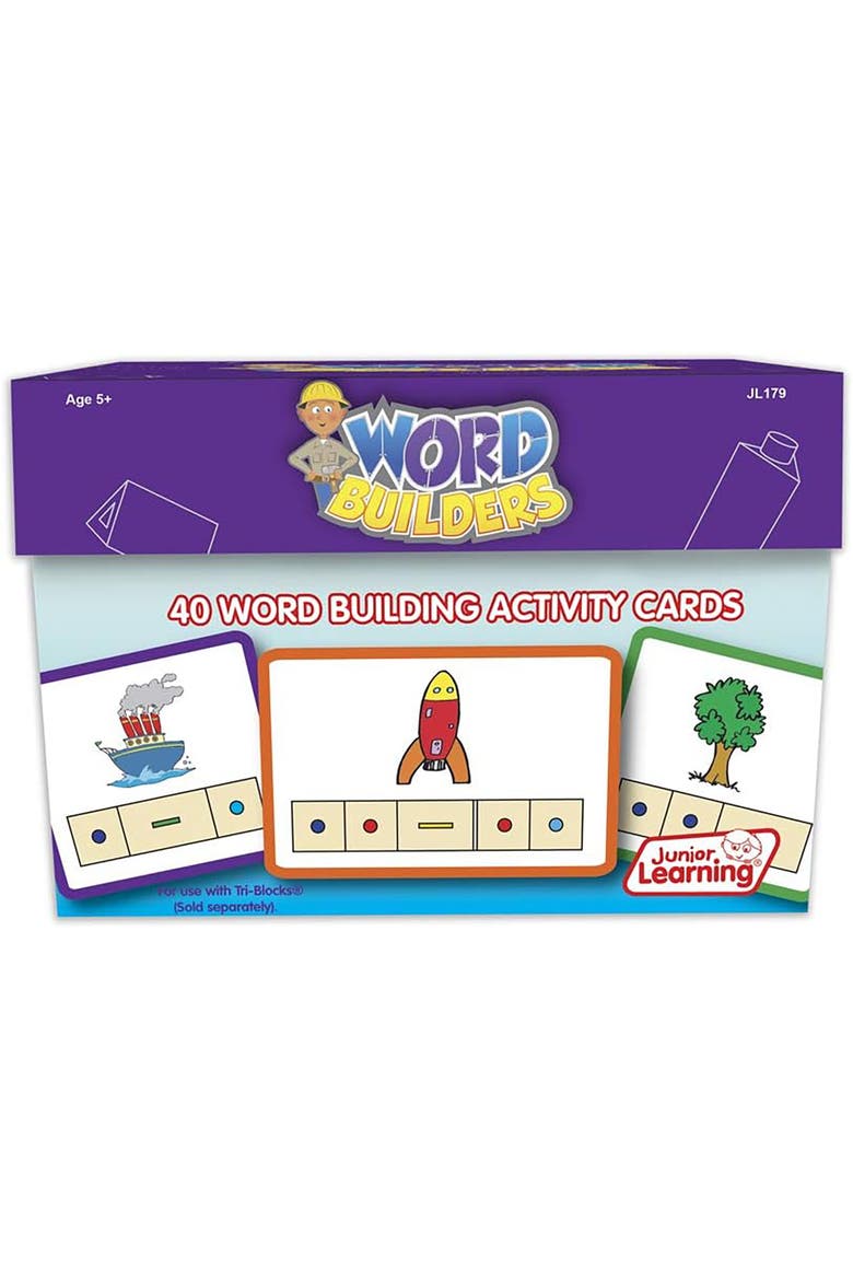 Word Builders Activity Flash Cards, Alternate, color, Multicolored