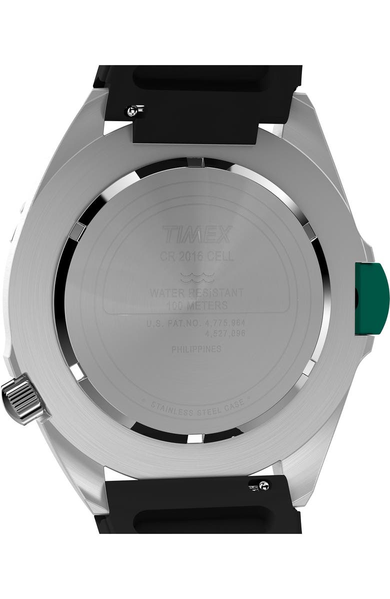 Timex<sup>®</sup> 1995 Intrepid Reissue Rubber Strap Watch, 46mm, Alternate, color,