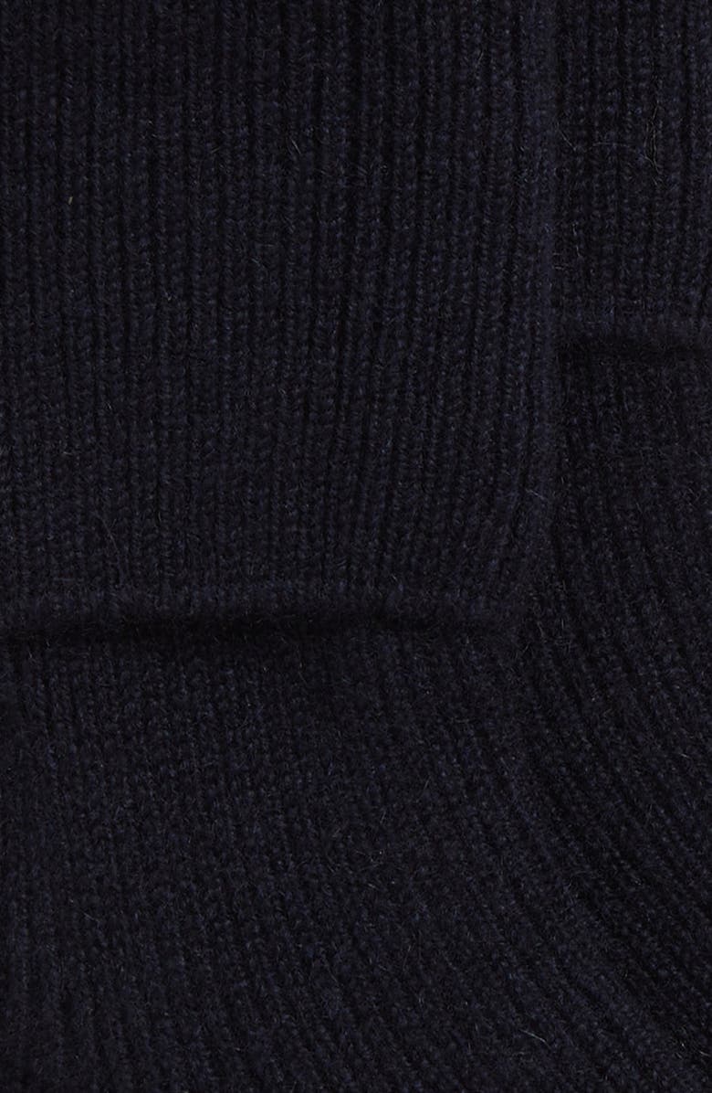 Johnstons of Elgin Cashmere Travel Socks, Alternate, color, Dark Navy Sd7666