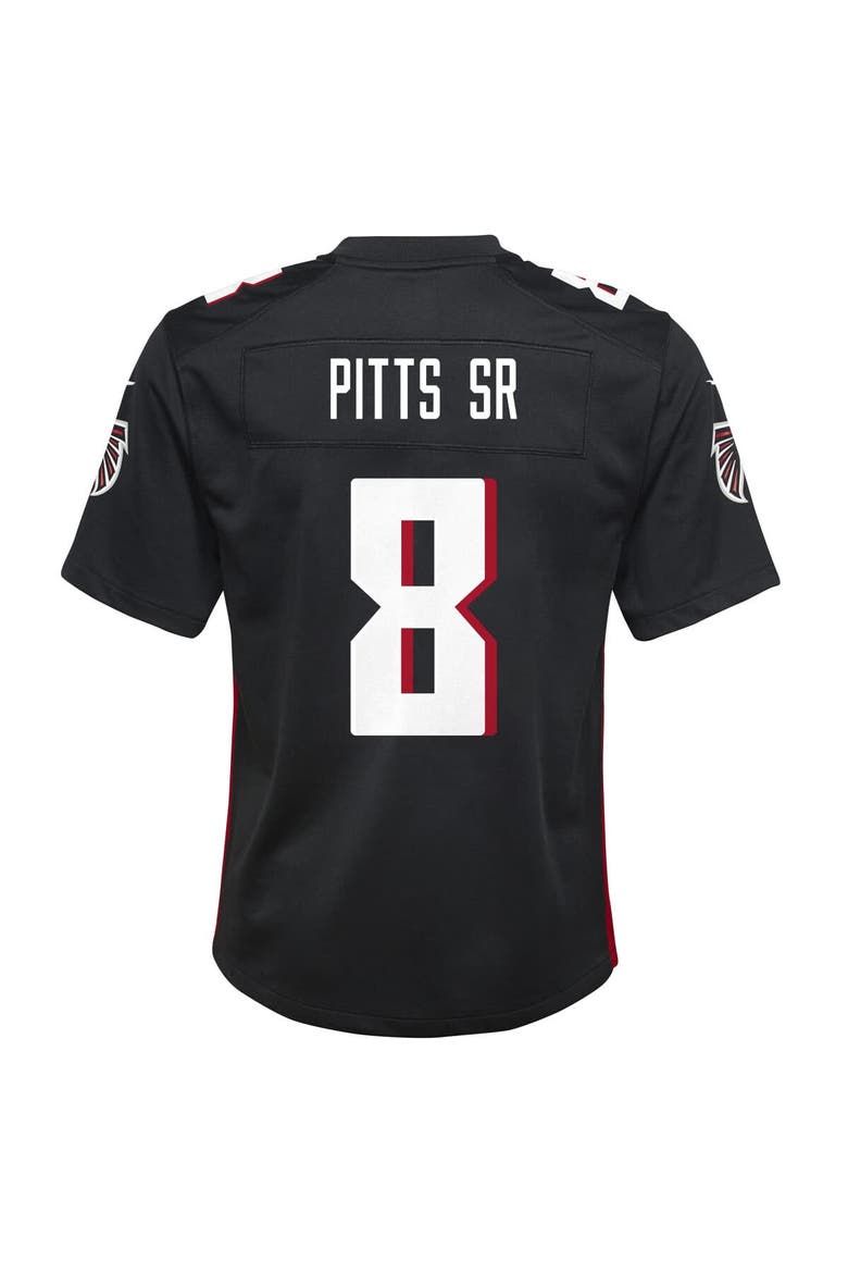 Youth Nike Kyle Pitts Sr. Black Atlanta Falcons Game Jersey, Alternate, color, Black