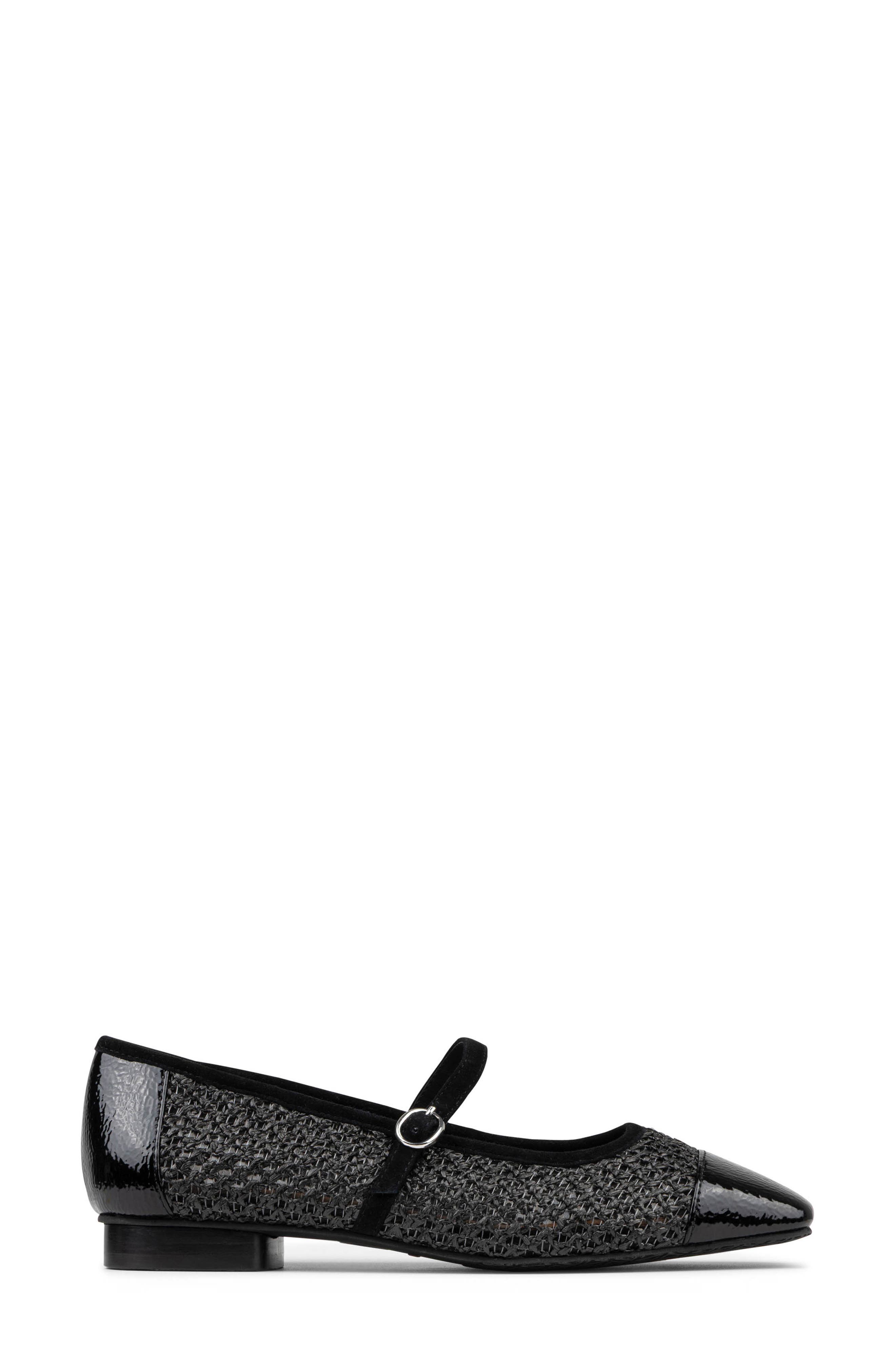 Donald Pliner Ditzy Mary Jane Ballet Flat, Alternate, color, Black