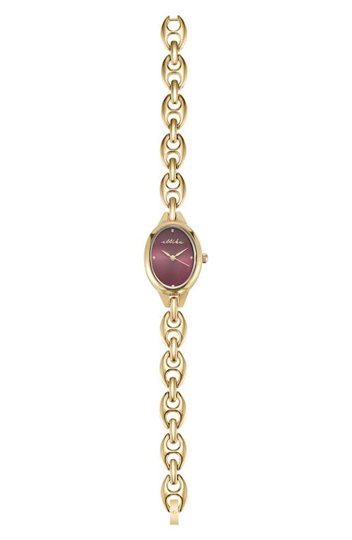 Ettika Oval Mariner Chain Watch In Gold