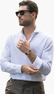 BRISK Modern Cotton Linen Shirt