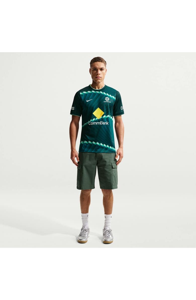 Nike Men's Nike Green Australia National Team 2026 Academy Pro Pre-Match Top, Main, color, Green