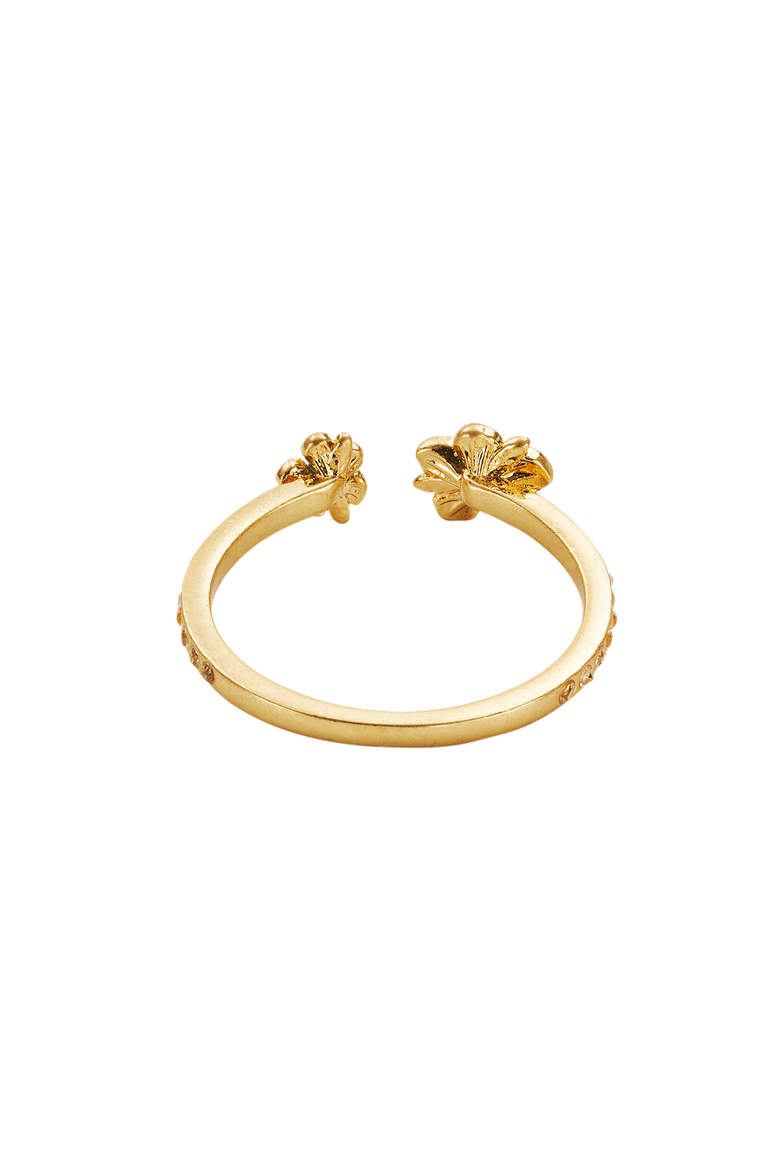 Forget Me Not Flora Ring, Alternate, color, Gold