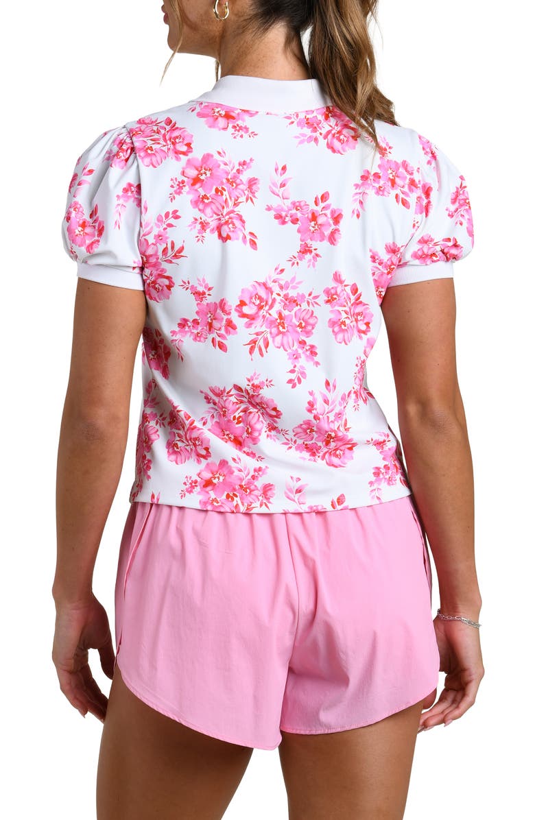 La Blanca Rally Rose Polo, Alternate, color, White