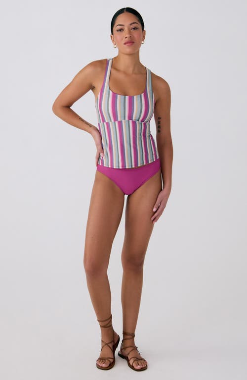 Lole Caribbean Upf 50+ Bikini Bottoms In Posh