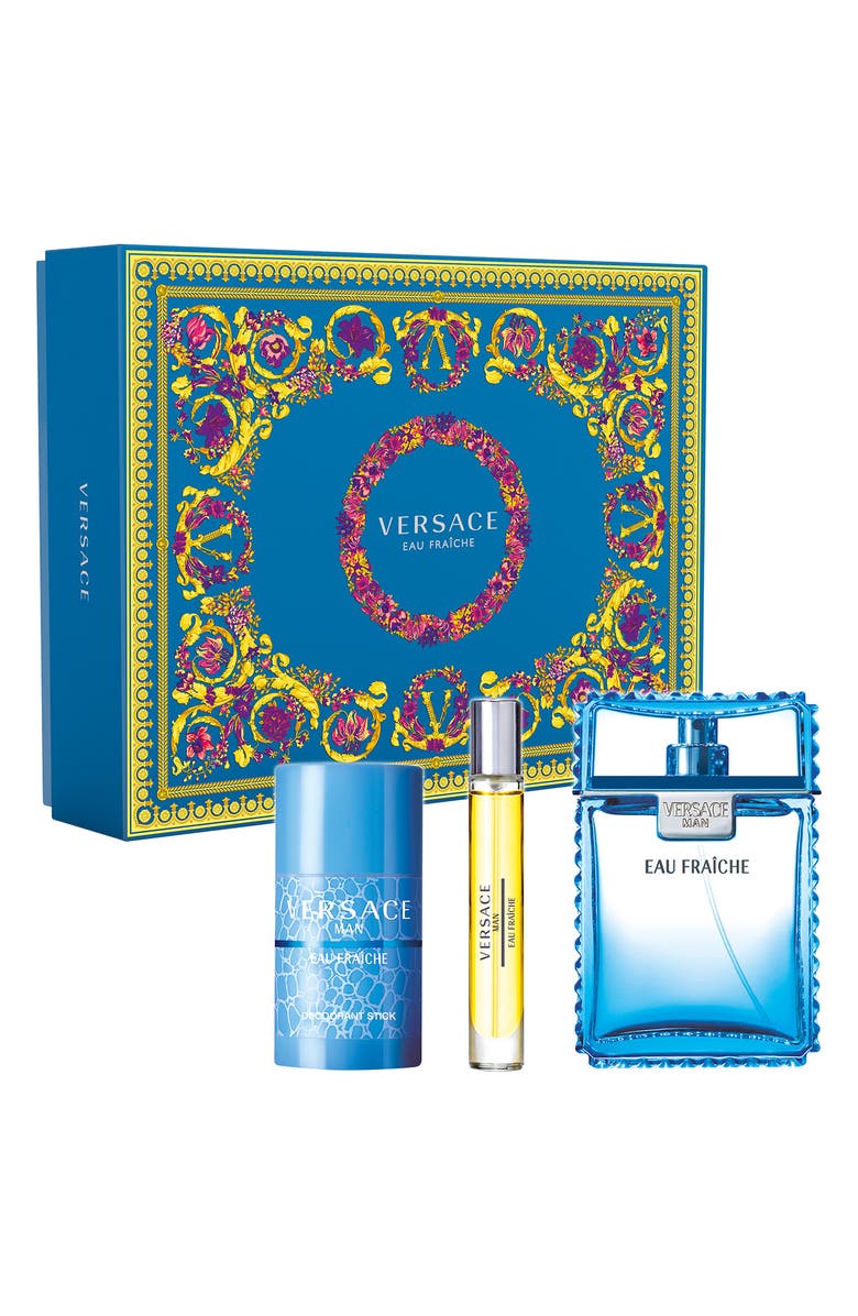 Versace Man Eau Fraiche Spring II Gift Set USD $146 Value, Main, color,