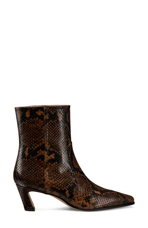 Stuart Weitzman Babette Zip Bootie 60 In Brown