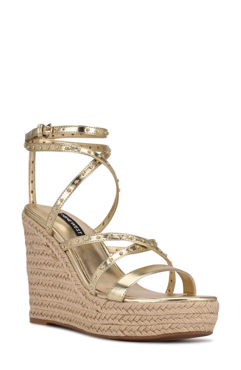 Women's Nine West Wedge Sandals | Nordstrom