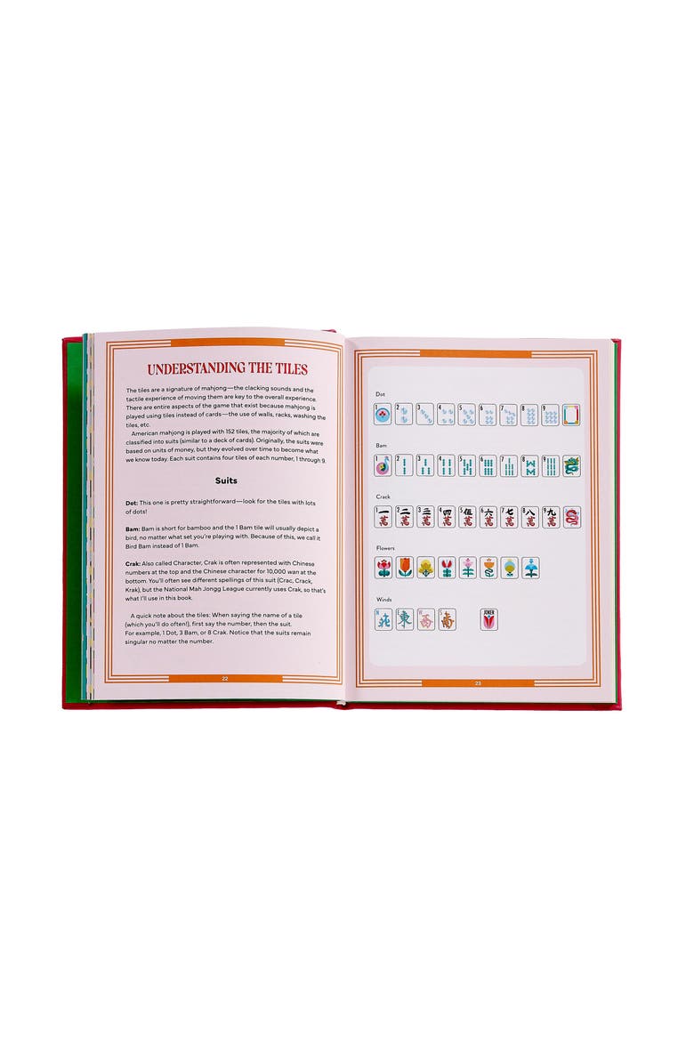 Play Mahjong! An All-Levels Guide to American Mahjong Leather Edition, Alternate, color, Robin's Egg Blue