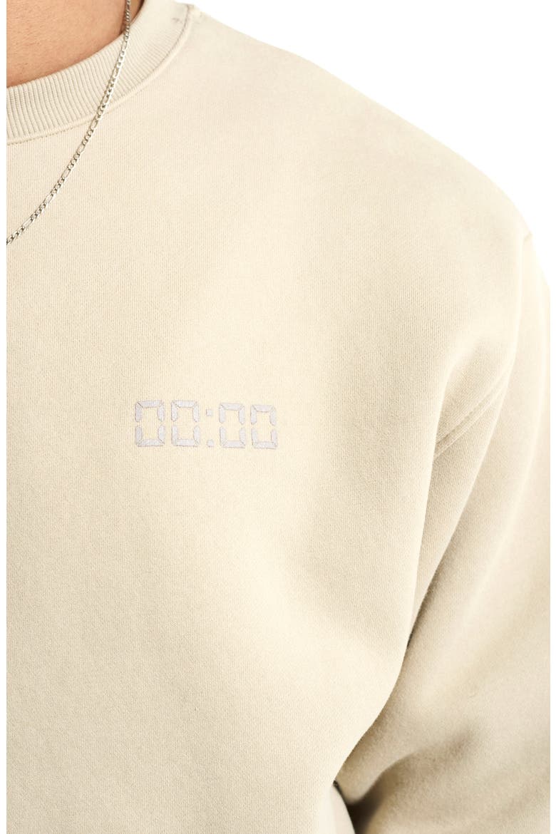 Core 00:00 Essential Crewneck Sweatshirt, Alternate, color, BONE