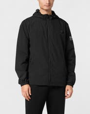 PLEIN SPORT Nylon Performance Windbreaker Ls Men