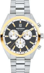 Movado Datron Chronograph Bracelet Watch, 41mm